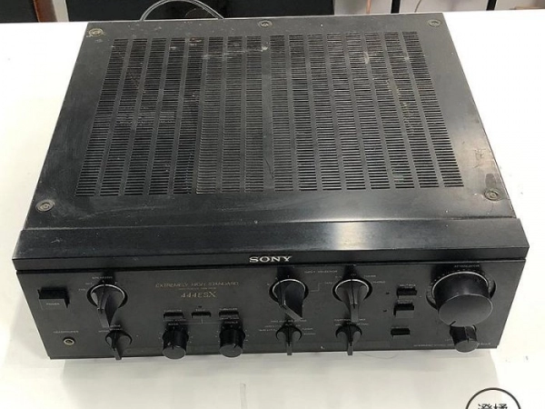 『澄橘』SONY 444ESX 立體聲 擴大機 黑《二手交換買賣》A72055